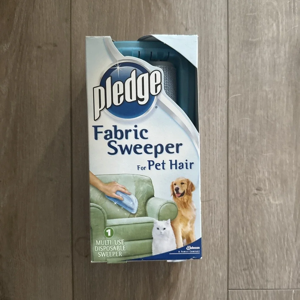 Pledge FABRIC SWEEPER FOR PET HAIR Multi-Use‎ Disposable DISCONTINUED NEW